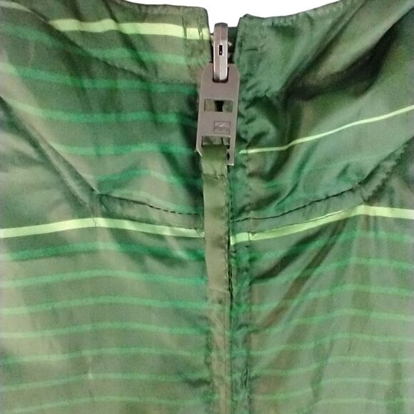 Billabong Youth Large Hooded Insulated Green Puffer Jacket Full Zip - Picture 4 of 10